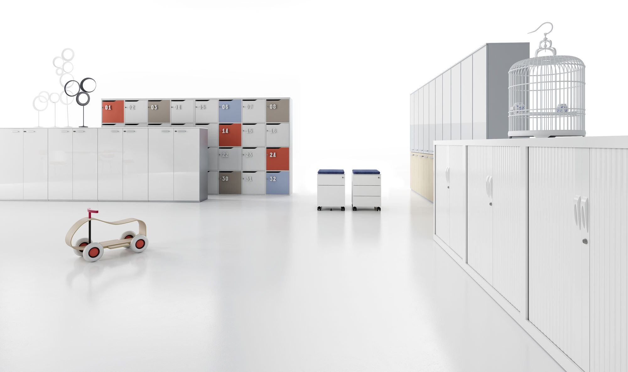Casiers et armoires de bureaux - Id Office - Pau